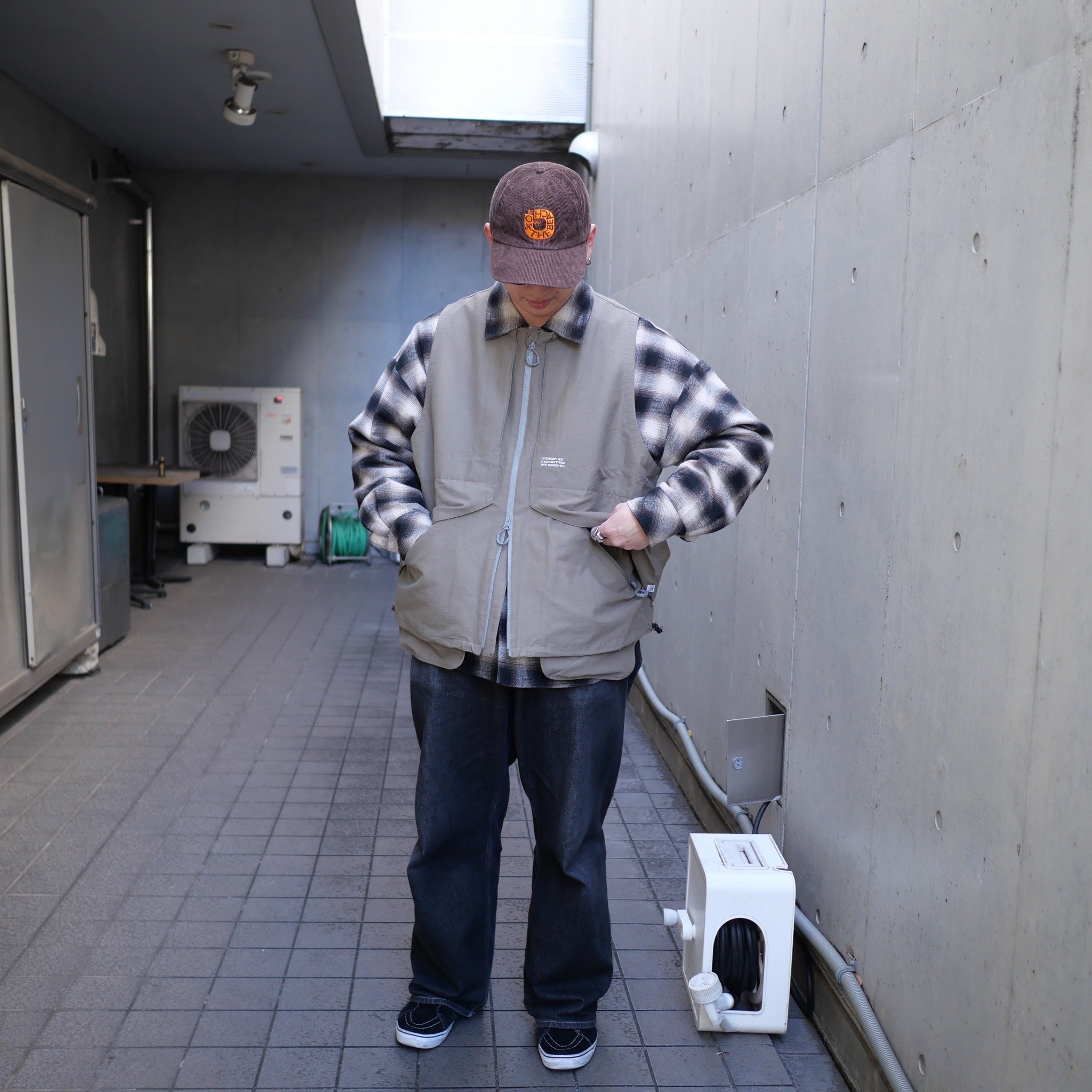 CMF OUTDOOR GARMENT/シーエムエフアウトドアガーメント/別注15 STEP VEST GREY M