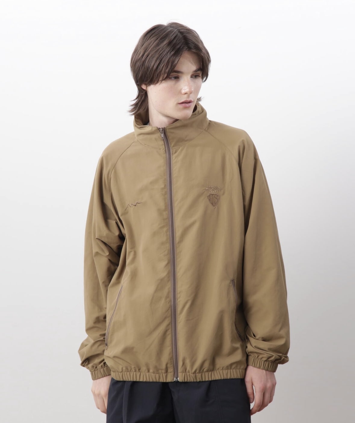 MANASTASH×MASTERPIECE SOUND/マナスタッシュ×マスターピースサウンド/TRACK JACKET TAN S