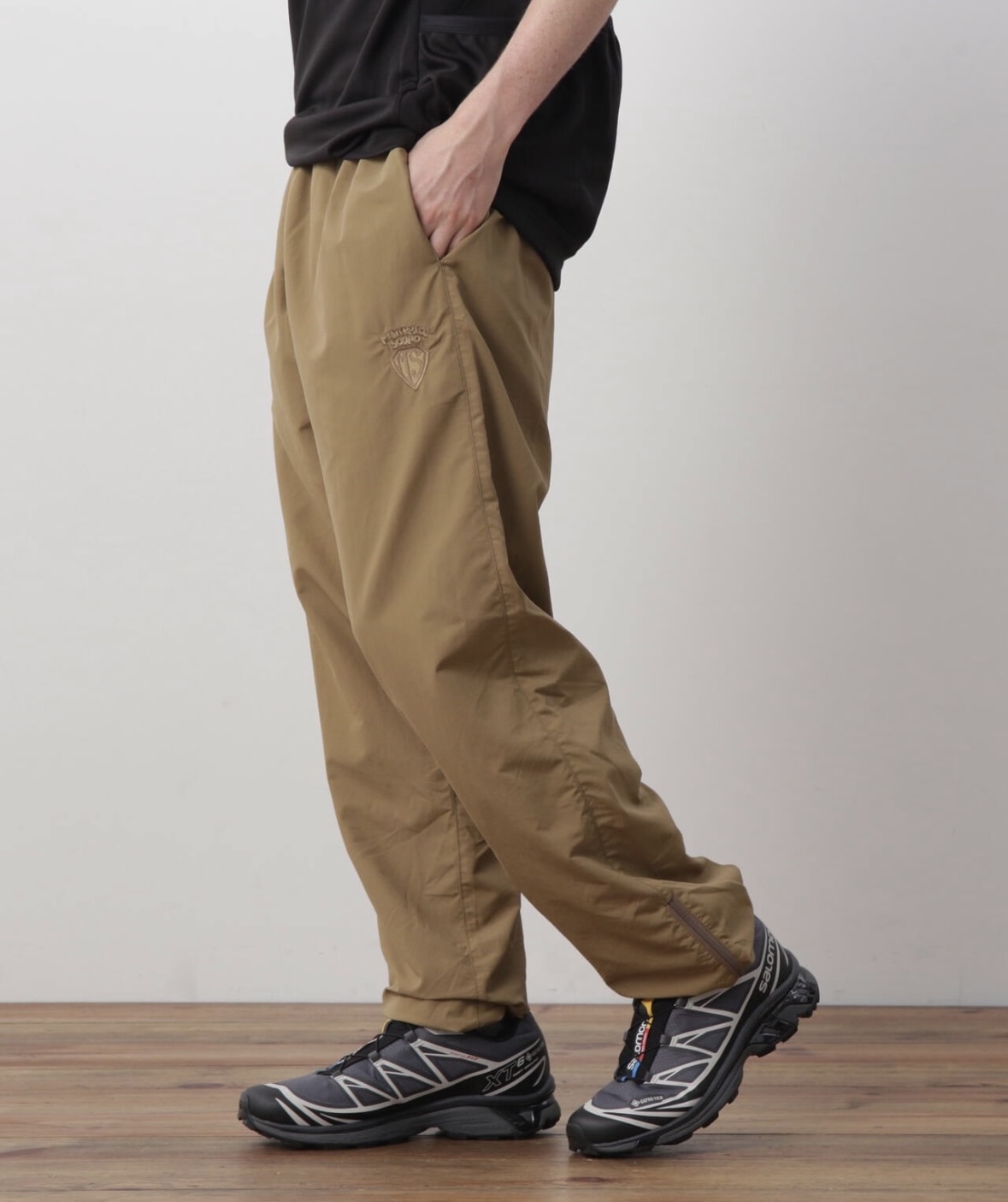 MANASTASH×MASTERPIECE SOUND/マスターピースサウンド/TRACK PANTS TAN S