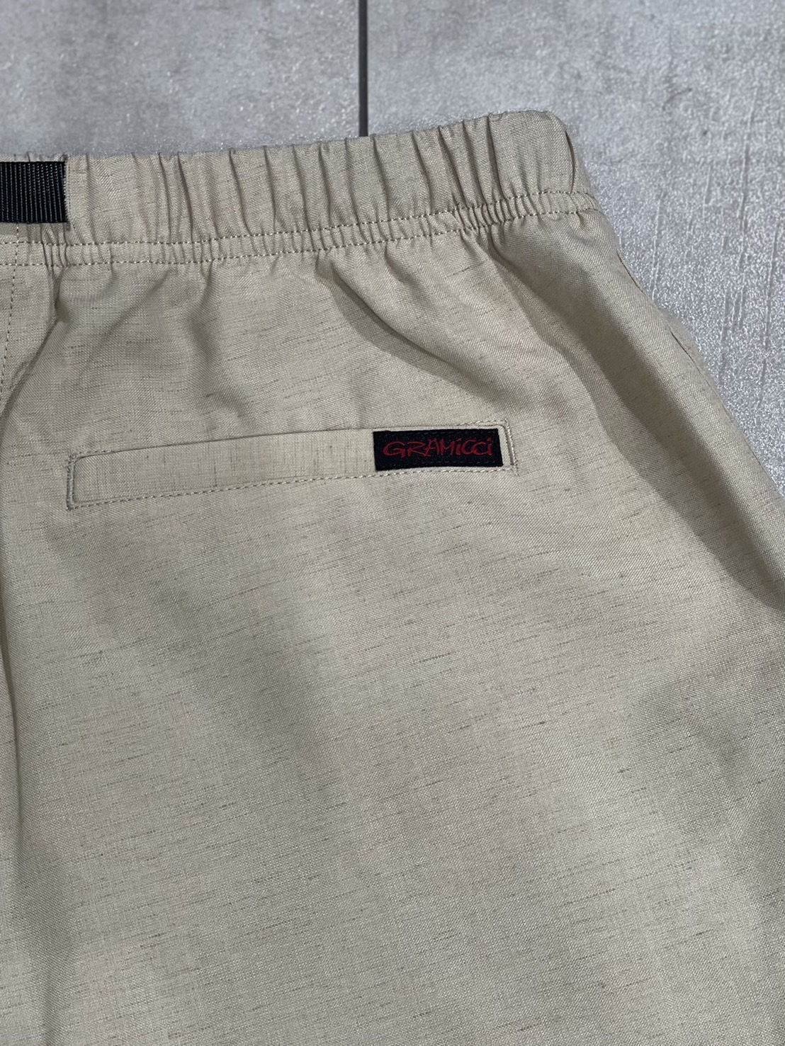 GRAMICCI/グラミチ/LINEN BLEND EASY TAPERED PANT リネンブレンドイージーテーパードパンツ BEIGE S