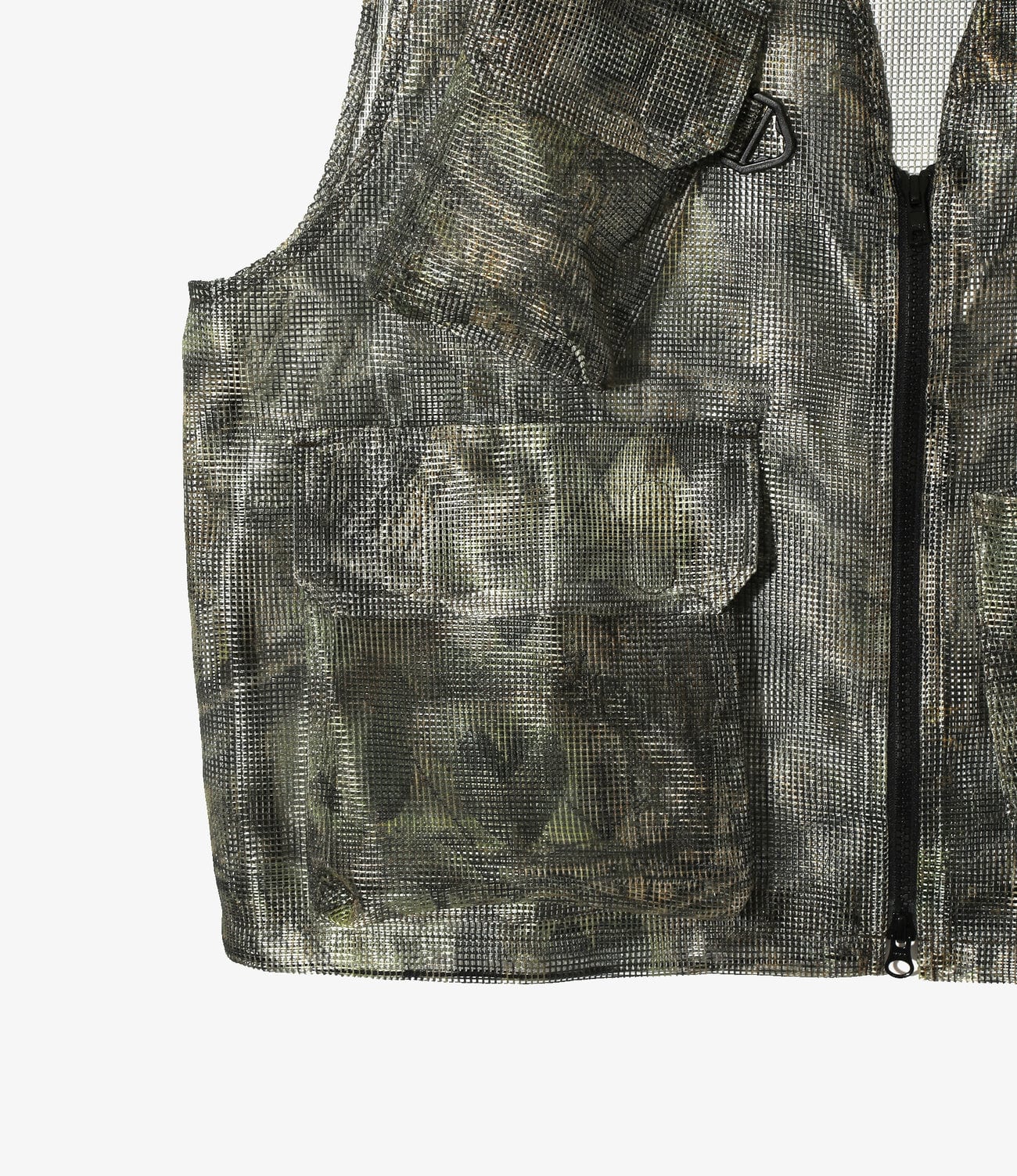 South2 West8/Bush Trek Vest - Heavyweight Mesh GREEN M