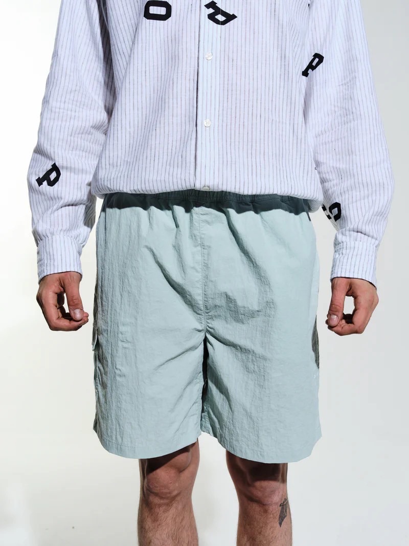 POP TRADING CO/ポップトレーディングカンパニー/Pop Painter Short blue haze S