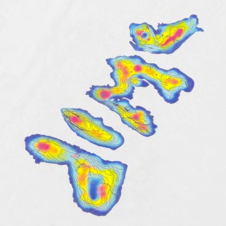 Dime/ダイム/TOPO T-SHIRT WHITE M