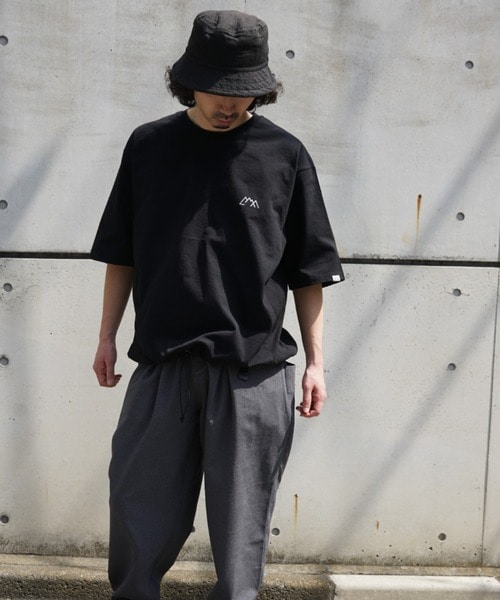 CMF OUTDOOR GARMENT/シーエムエフアウトドアガーメント/別注SIMPLE SLOWDRY TEE Ｓ/S BLACK M