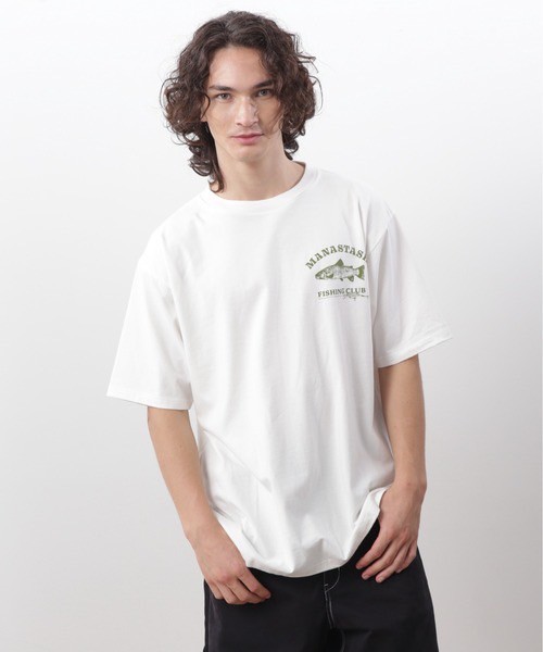  MANASTASH/マナスタッシュ　PUMICE TEE LURE/パミスTシャツルアー WHITE S