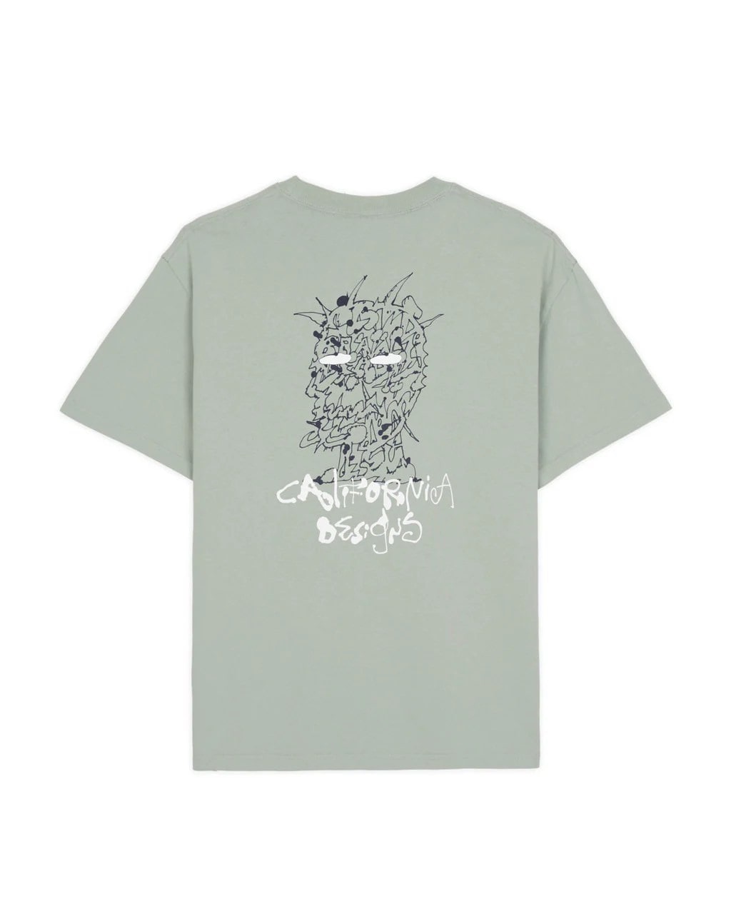 BRAIN DEAD/ブレインデッド/SKRAM T-SHIRT - SEAFOAM SEFOAM M