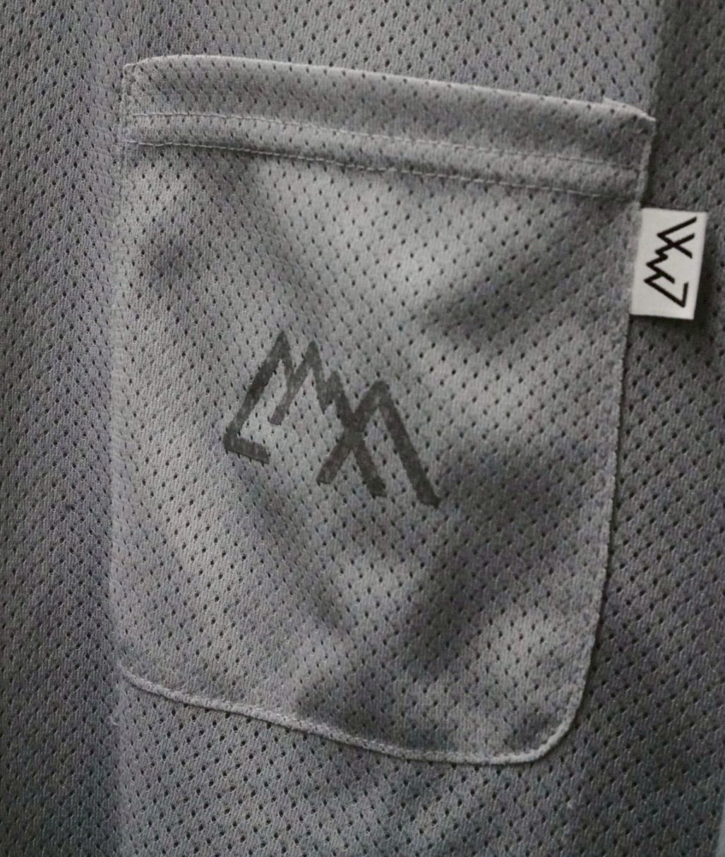 CMF OUTDOOR GARMENT/シーエムエフアウトドアガーメント/別注QUICK DRY MESH TEE S/S GRAY M