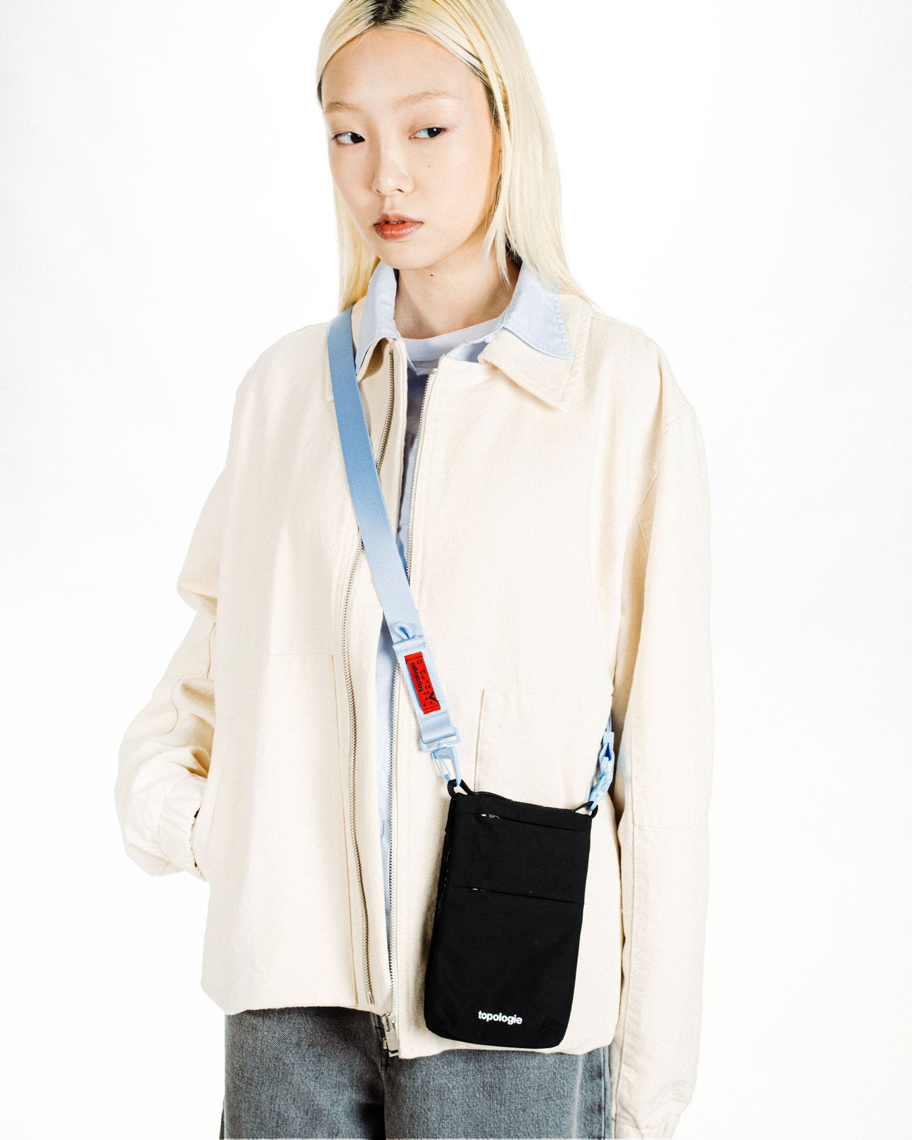 Topologie/トポロジー　Phone Sacoche フォンサコッシュ【バッグ単体】 MOSS（GRAY） FREE