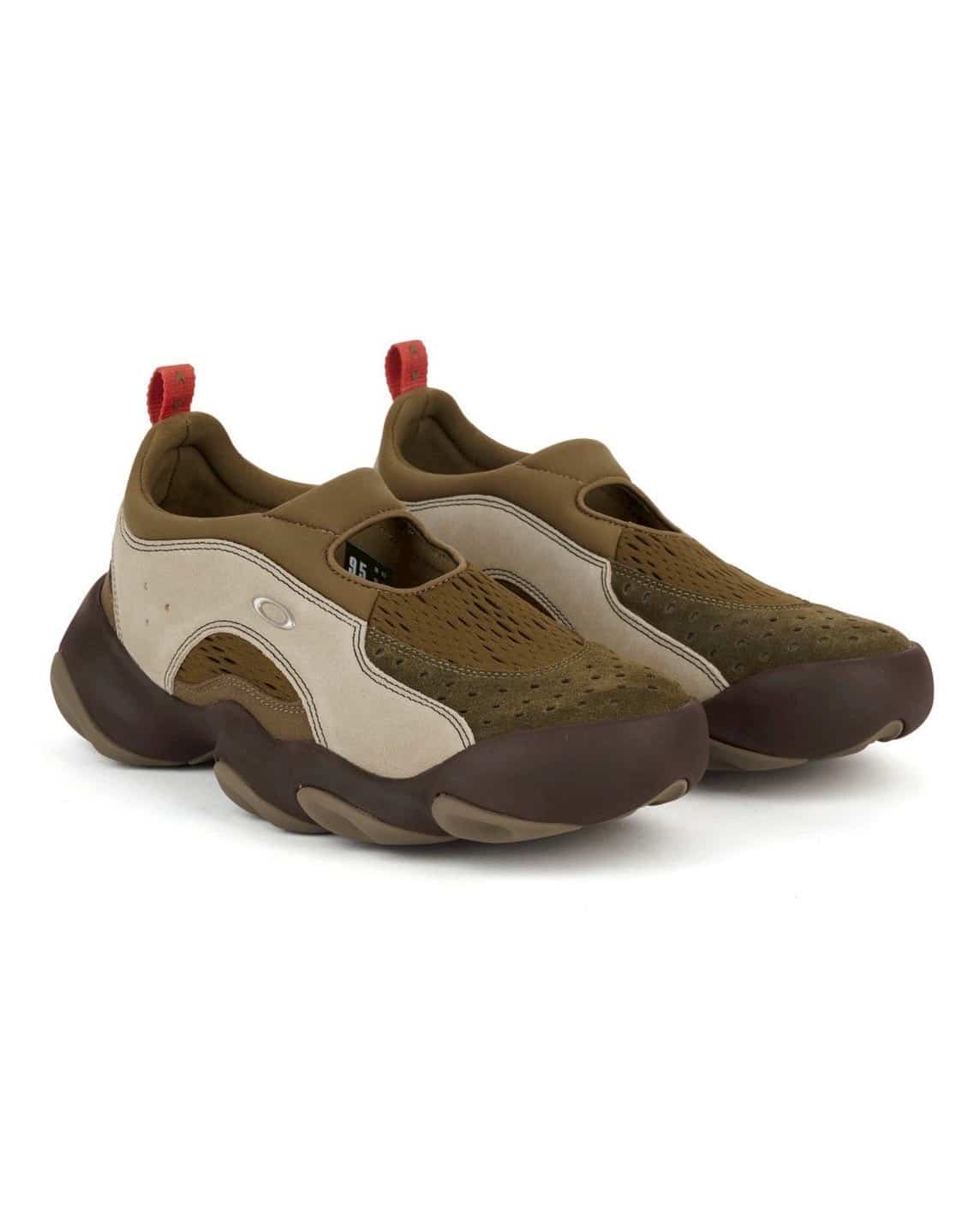 OAKLEY FACTORY TEAM/オークリーファクトリーチーム/FLESH SANDAL - STONE/ OLIVE OLIVE 7.5