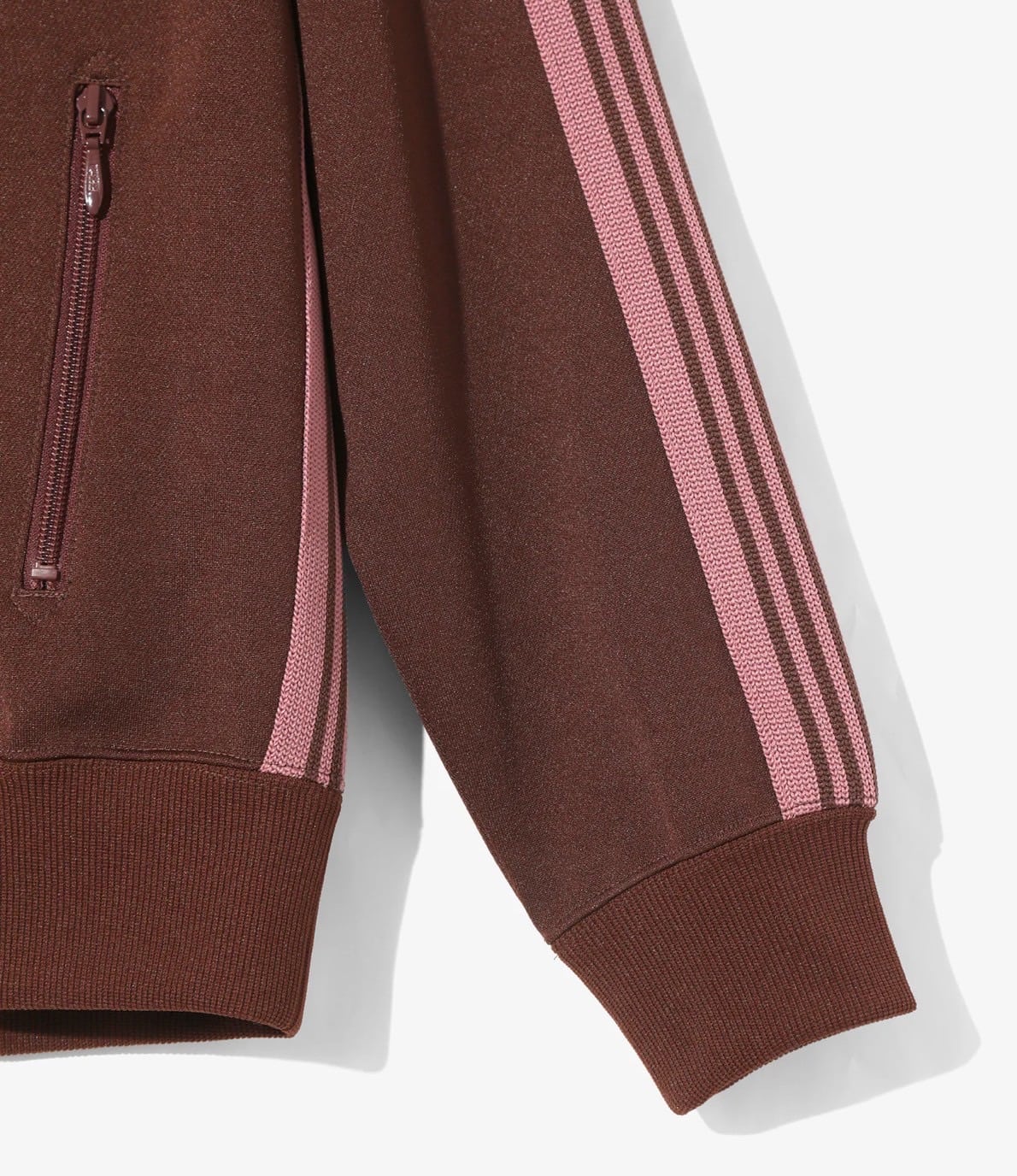 NEEDLES/ニードルズ/TRACK JACKET - POLY SMOOTH -BROWN-25AW BROWN M