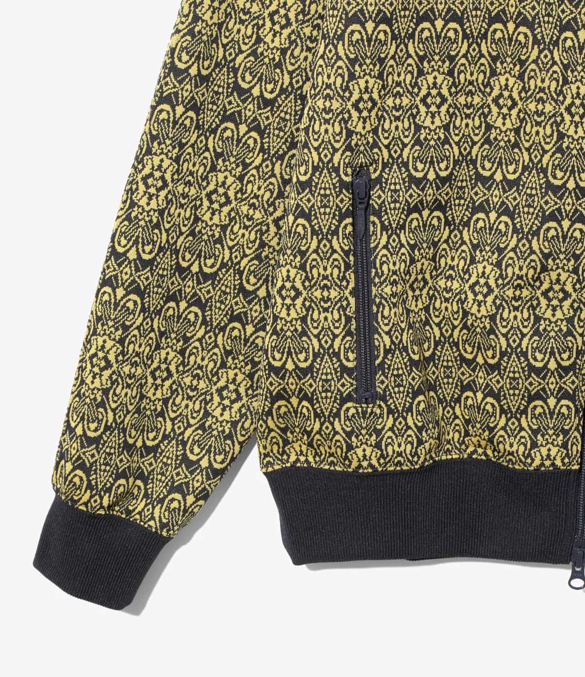 Needles/ニードルズ Track Jacket - Poly Jacquard 25AW(M YELLOW