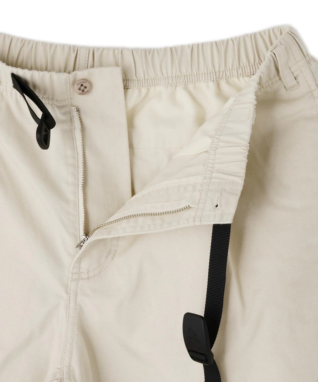 Gramicci/BEAVER別注TUCK T/C TWILL PANTS　別注タックT/Cツイルパンツ GREIGE S