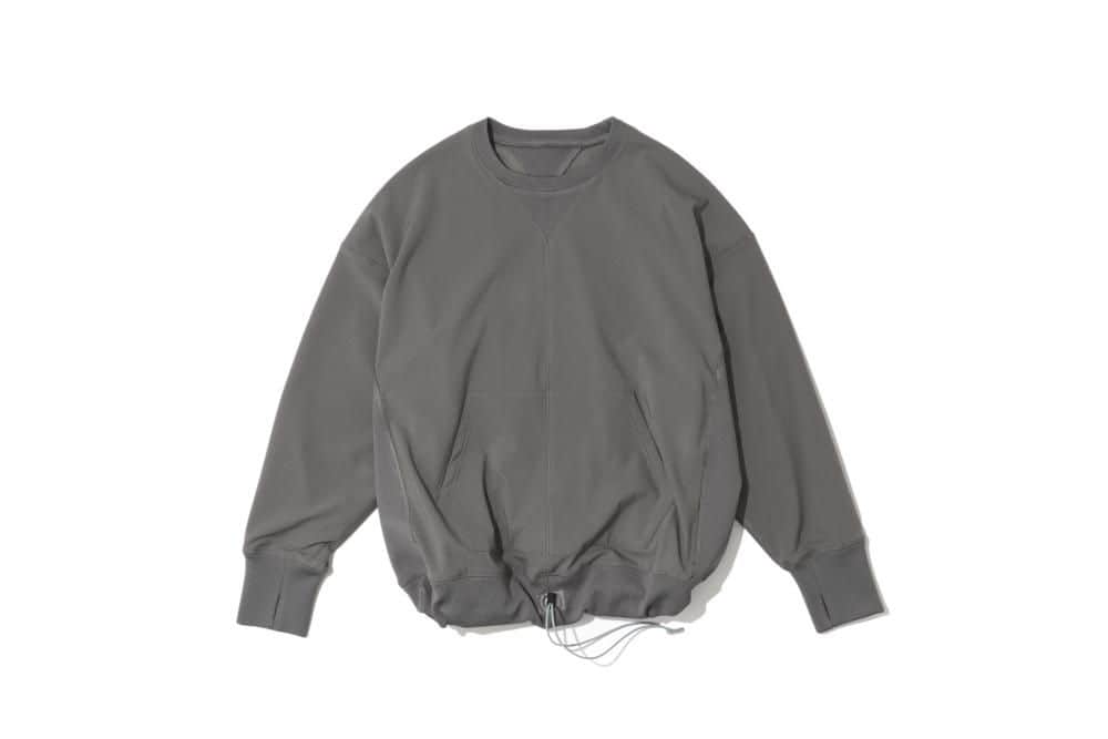 CMF OUTDOOR GARMENT/シーエムエフアウトドアガーメント/DIVIDED SWEAT　25AW BLACK M