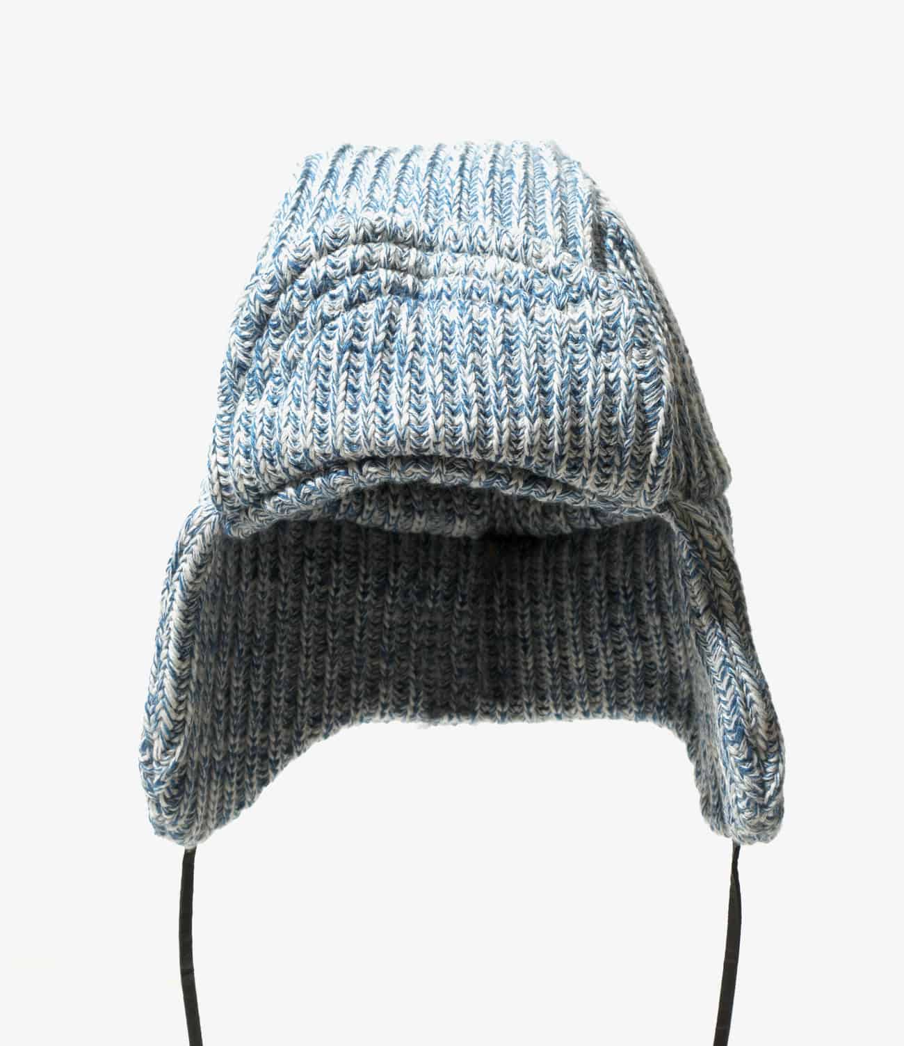 South2West8/サウスツーウエストエイト　Bomber Cap - W/A Knit BLUE FREE