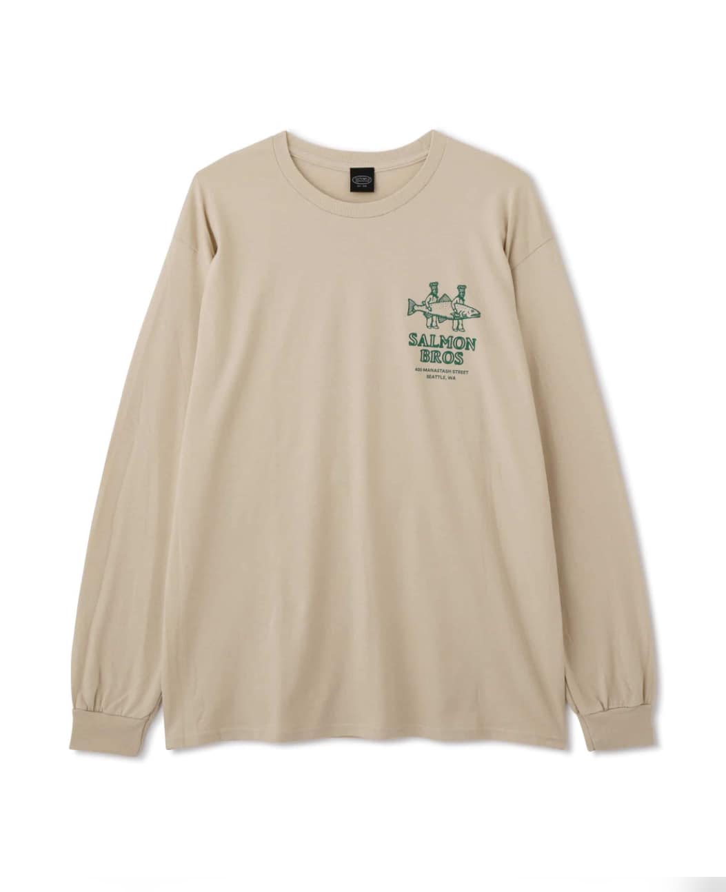 MANASTASH/マナスタッシュ/CiTee L/S TEE SALMON BEIGE S