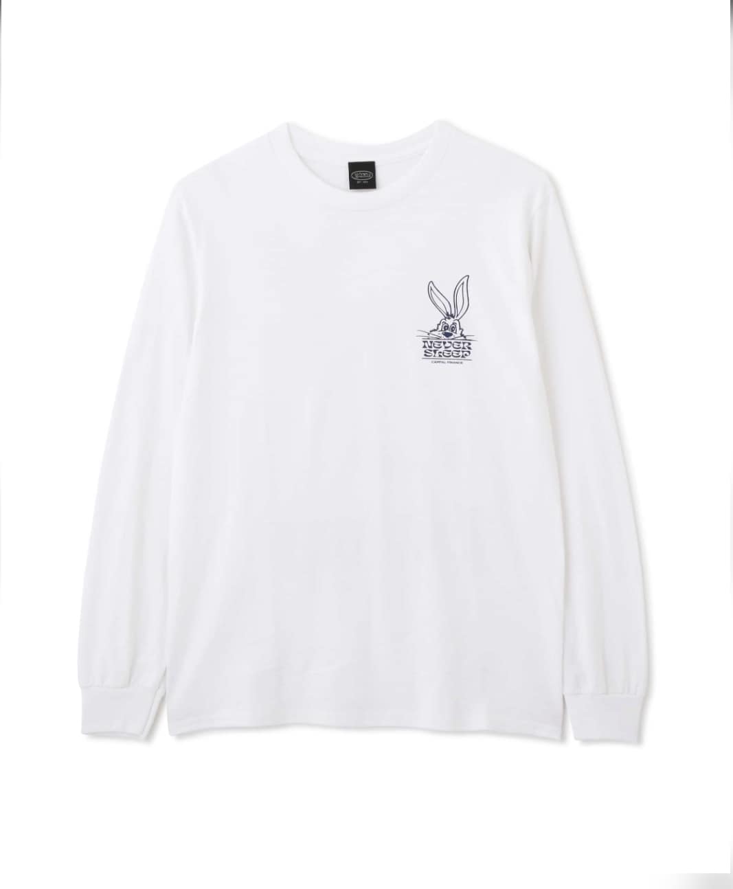 MANASTASH/マナスタッシュ/CiTee L/S TEE RABBIT WHITE S