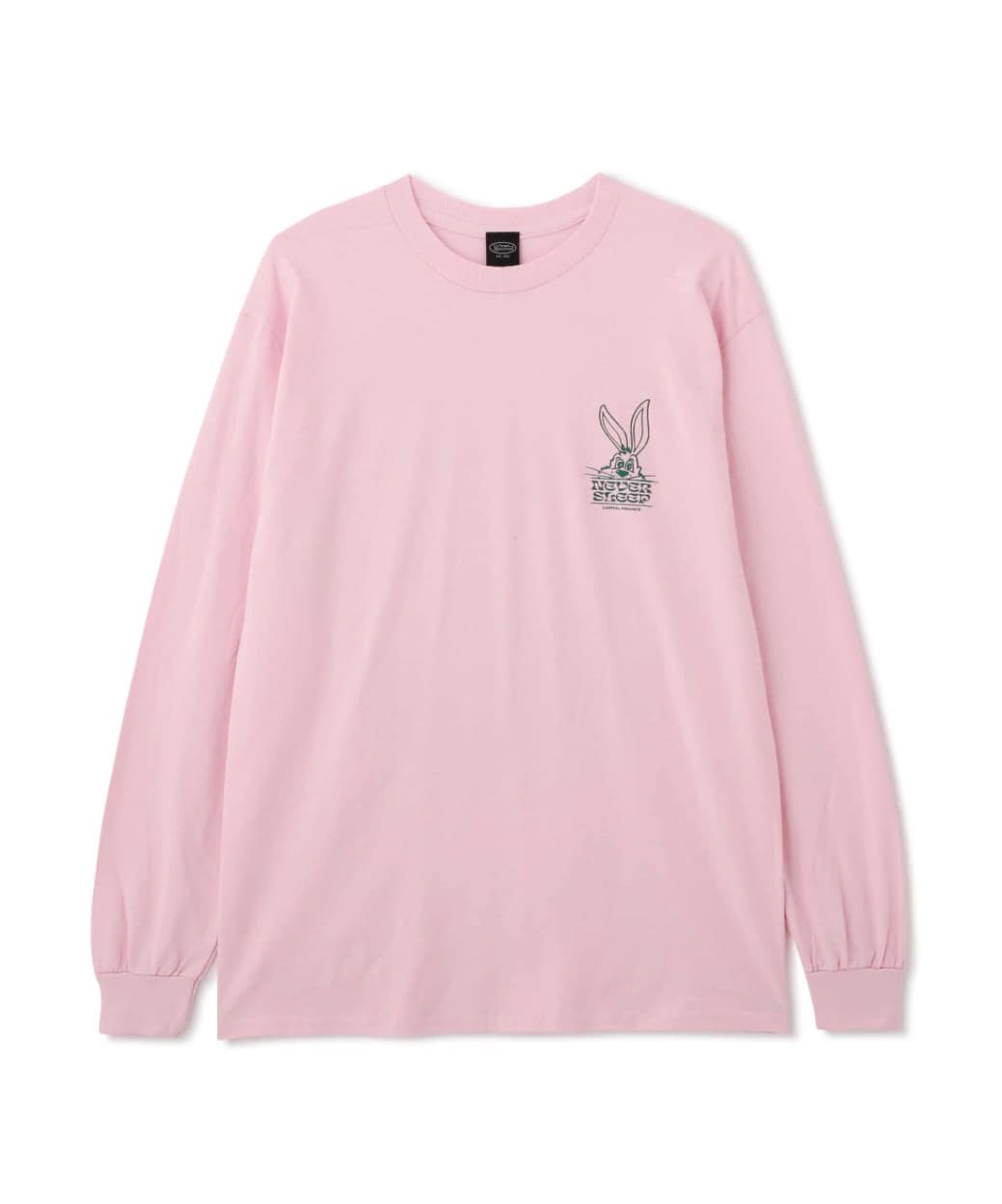  MANASTASH/マナスタッシュ/CiTee L/S TEE RABBIT PINK S