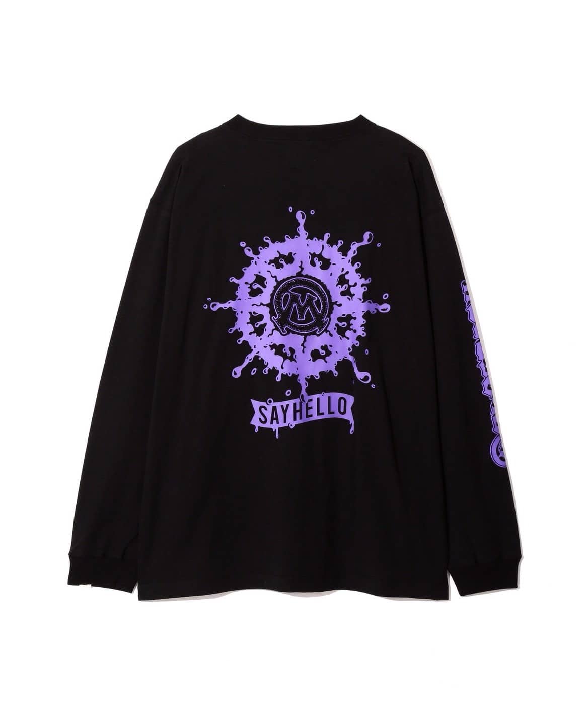 MANASTASH/マナスタッシュ/SAYHELLO L/S TEE BLACK S