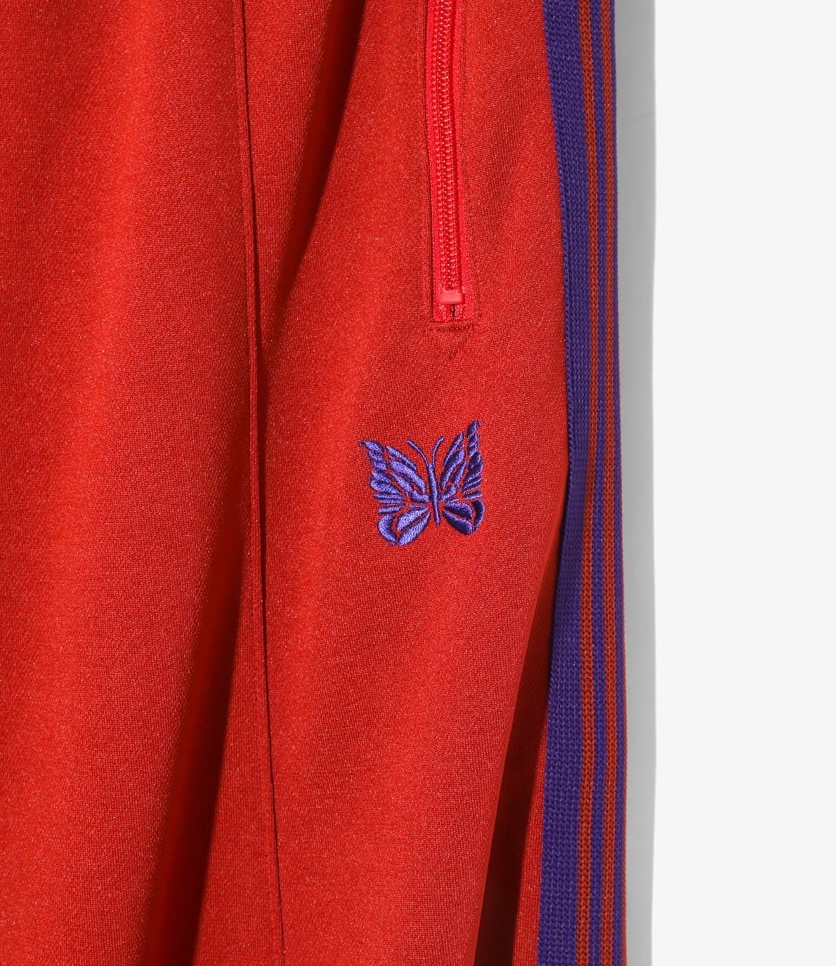 NEEDLES/ニードルズ/H.D. TRACK PANT - POLY SMOOTH -RED- 25AW RED XS
