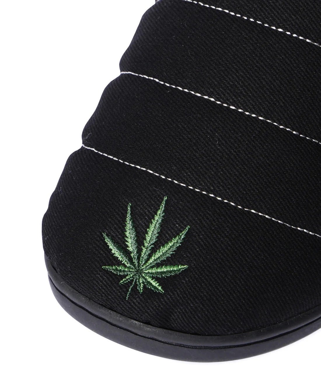 MANASTASH/マナスタッシュ/SUBU x MANASTASH HEMP EMB SANDAL BLACK 0