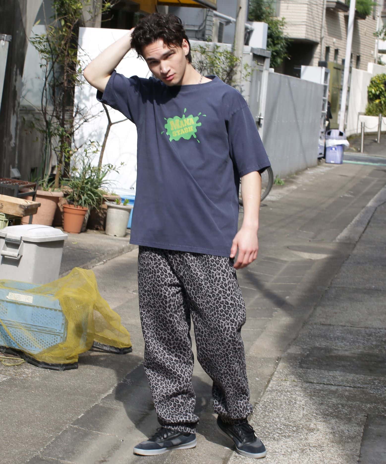 MANASTASH/マナスタッシュ/CHILLIWACK PANTS LEOPARD BLACK M