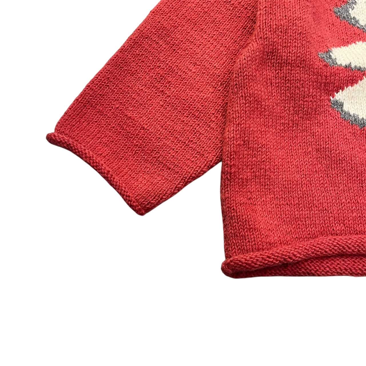 MacMahon Knitting Mills/マクマホンニッティング ミルズ/ALL ROLL KNIT-FLOWER PINK FREE