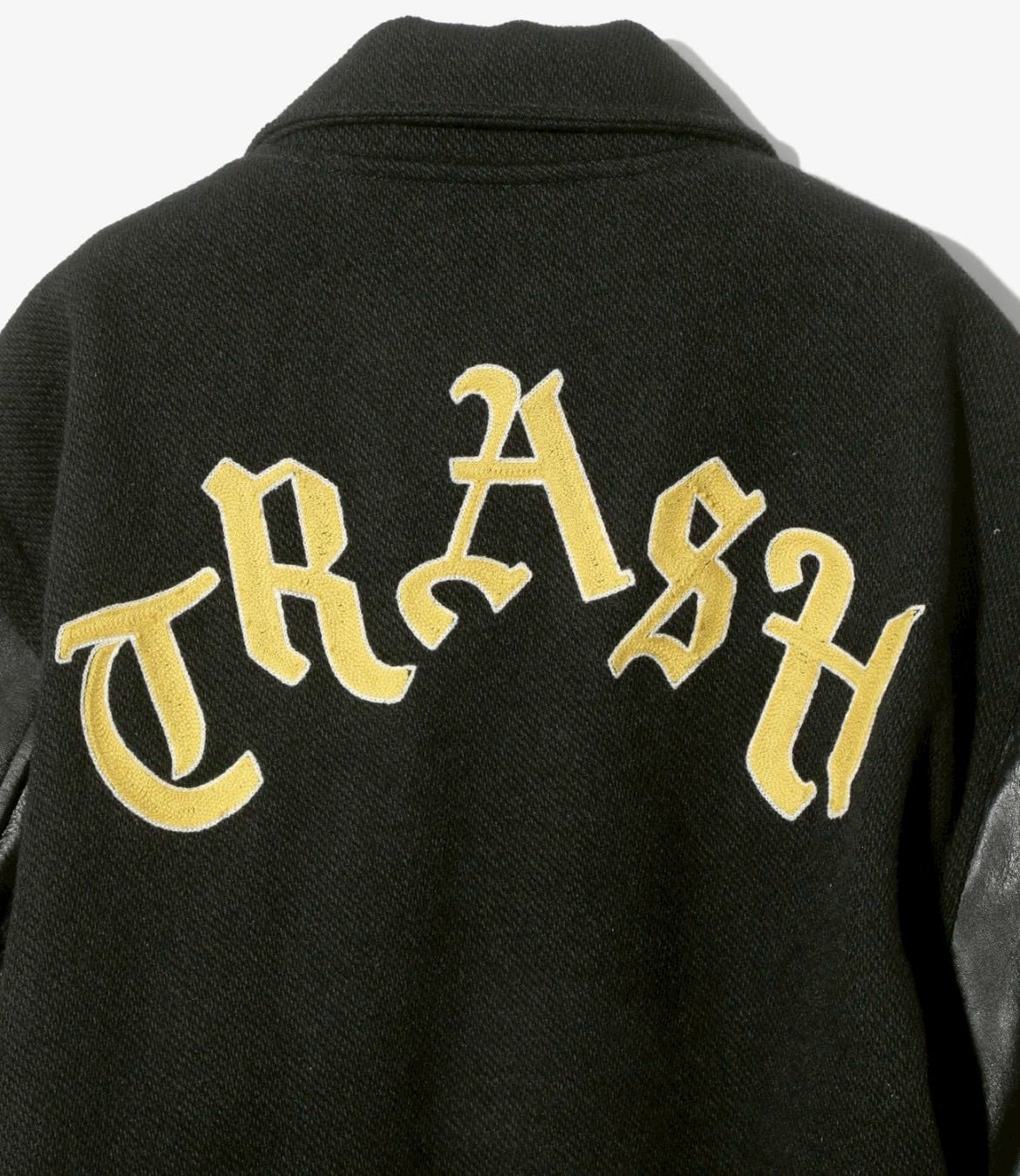 Needle/ニードルズ　Lettered Coat - Wool Melton 25AW BLACK L