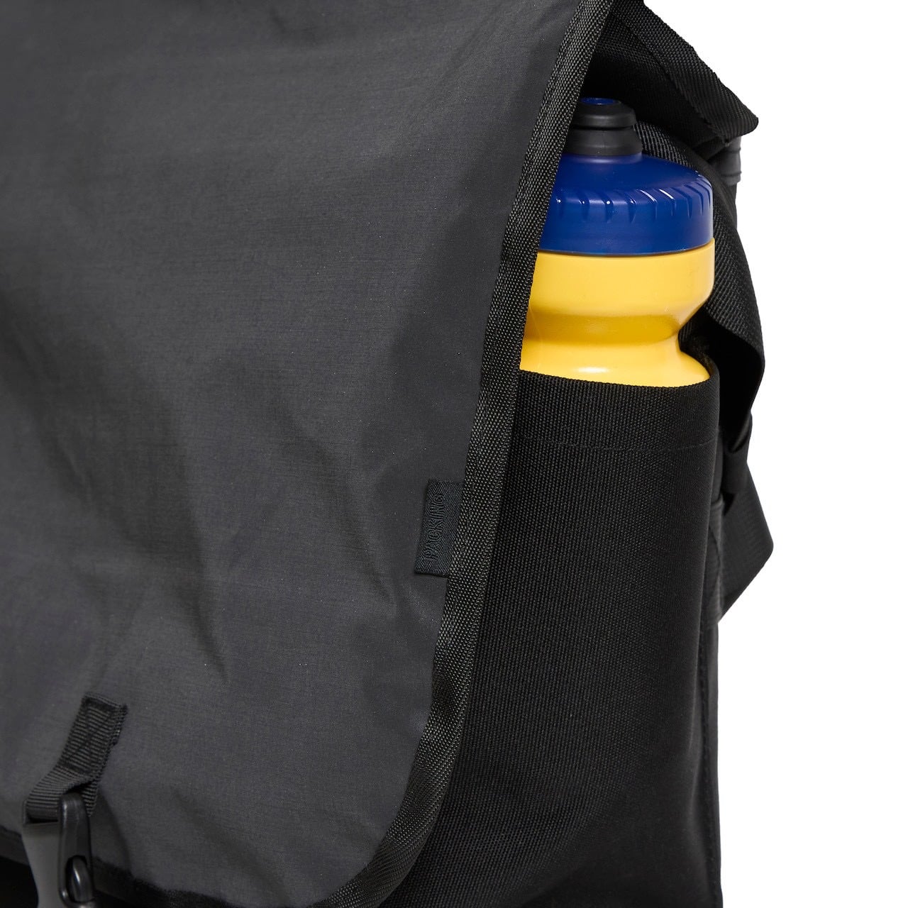 PACKING/パッキング/BLACK REFLECTIVE MESSENGER メッセンジャーバッグ