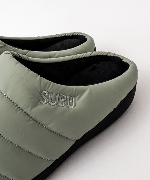 SUBU/スブ ORIGINALS F-LINE 25FW ウィンターサンダル ユニセックス-GREEN- GREEN 0