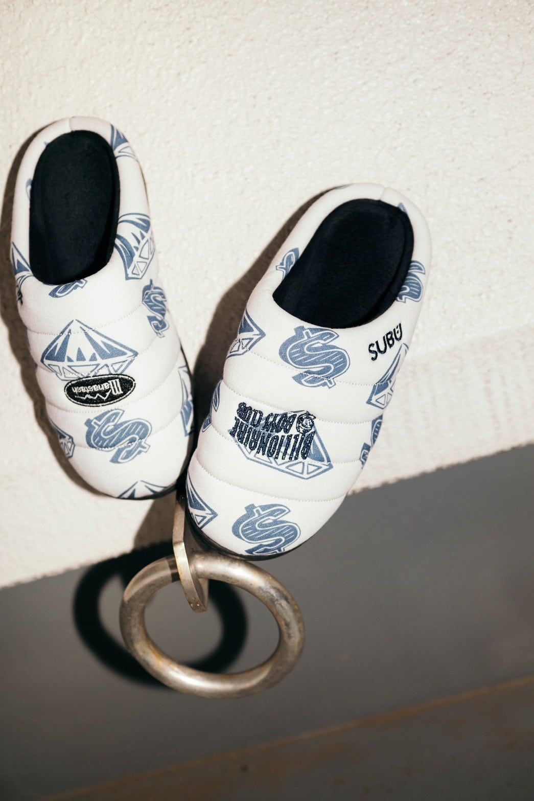 BILLIONAIRE BOYS CLUB×MANASTASH/ビリオネアボーイズクラブ×マナスタッシュ/BBC MANA SUBU EMB LOGO スブ WHITE 0