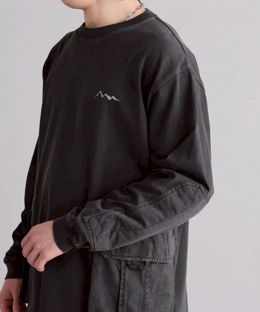 MANASTASH/マナスタッシュ/ARMOR L/S TOP BLACK S