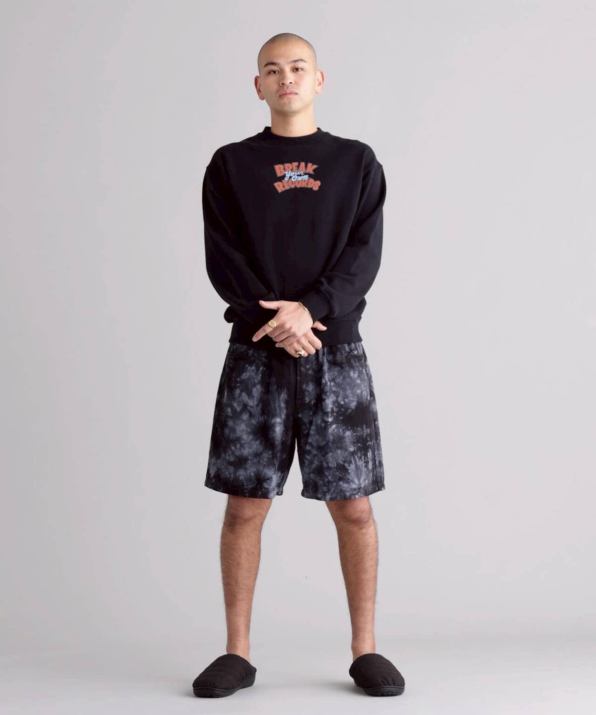 MANASTASH/マナスタッシュ/Citee Sweat CHAMPIONSHIP BLACK S
