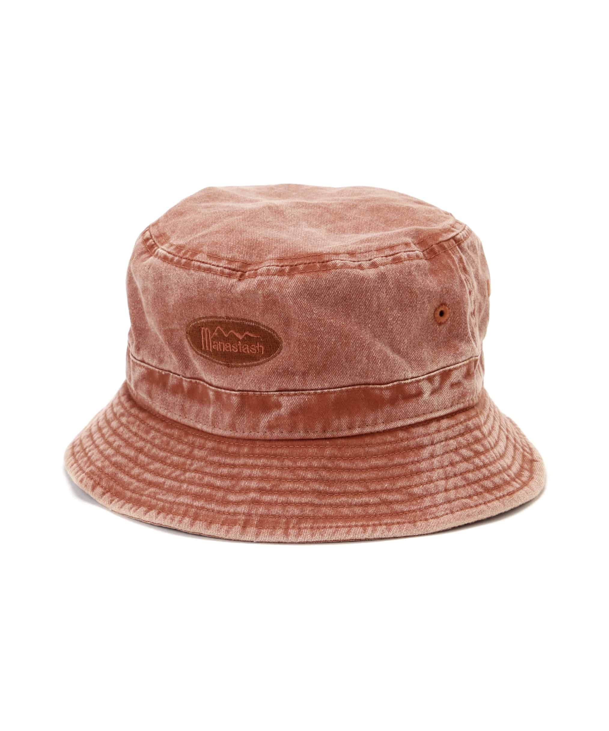 MANASTASH/マナスタッシュ/ORIGINAL LOGO BUCKET HAT KHAKI F