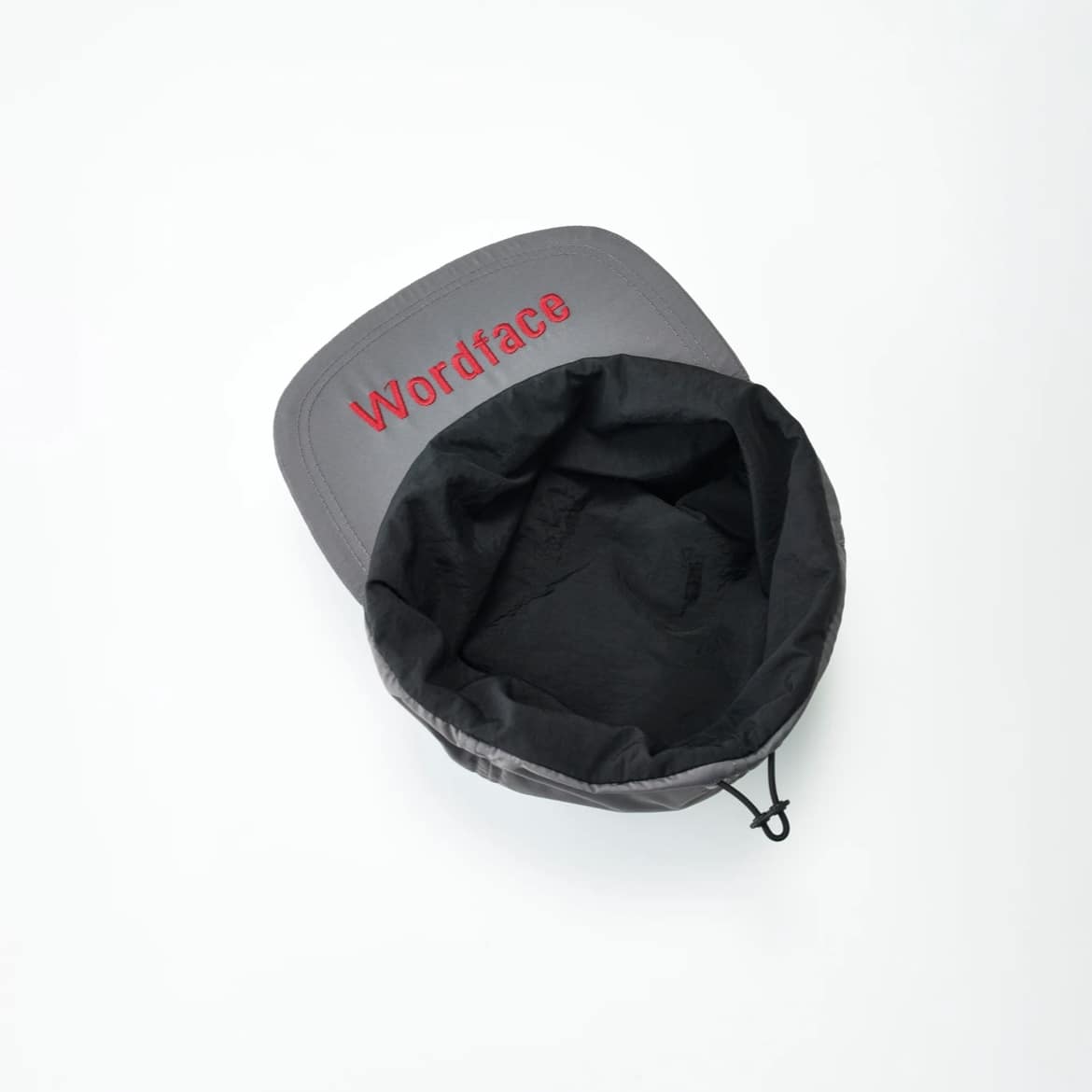 BAP/バップ　LOL LOL WORDFACE BagCap/キャップ/ショルダーバッグ GRAY FREE