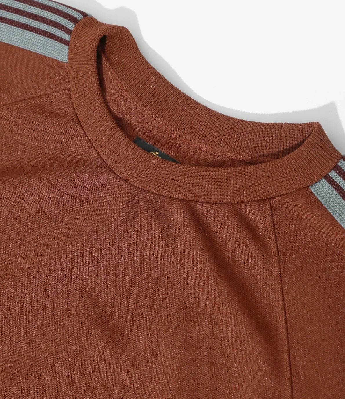Needles/ニードルズ　Track Crew Neck Shirt - Poly Smooth　26SS　-RUST- RUST M