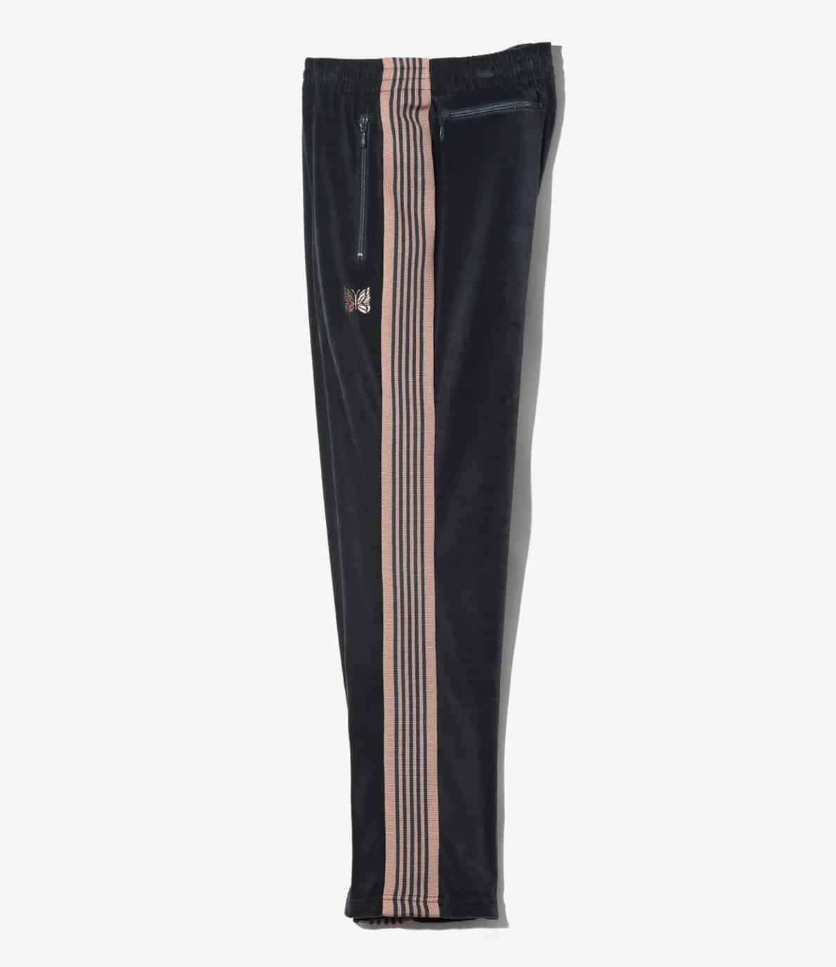 Needles/ニードルズ　Narrow Track Pant - C/PE Velour 26ss -NAVY- NAVY XS