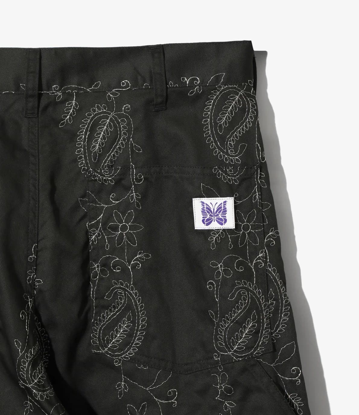 Needles/ニードルズ　Painter Pant - Embroidered Twill　26ss BLACK S