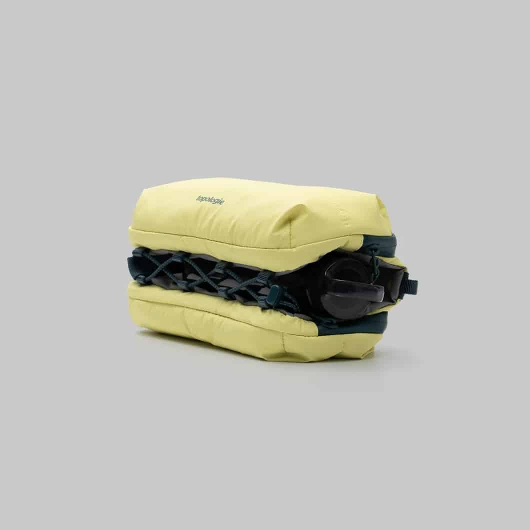 Topologie/トポロジー/Bottle Sacoche Medium -Canary yellow- Canary yellow/Matt Coated Medium