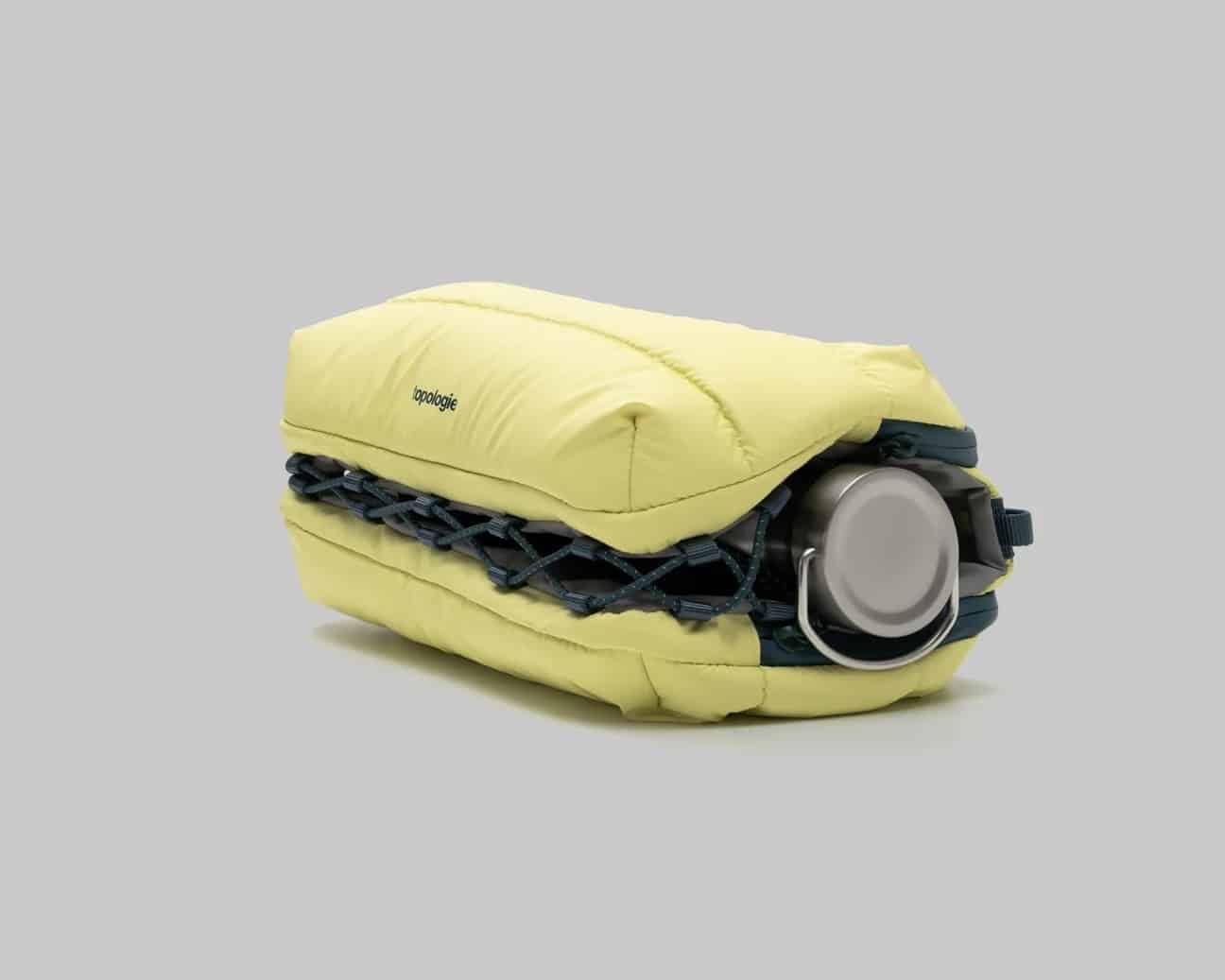 Topologie/トポロジー/Bottle Sacoche Large- canary yellow Puffer- Canary yellow/MattCoated (Puffer) LARGE