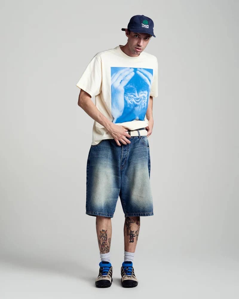 POP TRADING COMPANY/ポップトレーディングカンパニー/HEADACHE T-SHIRT OFF WHITE Tシャツ WHITE S