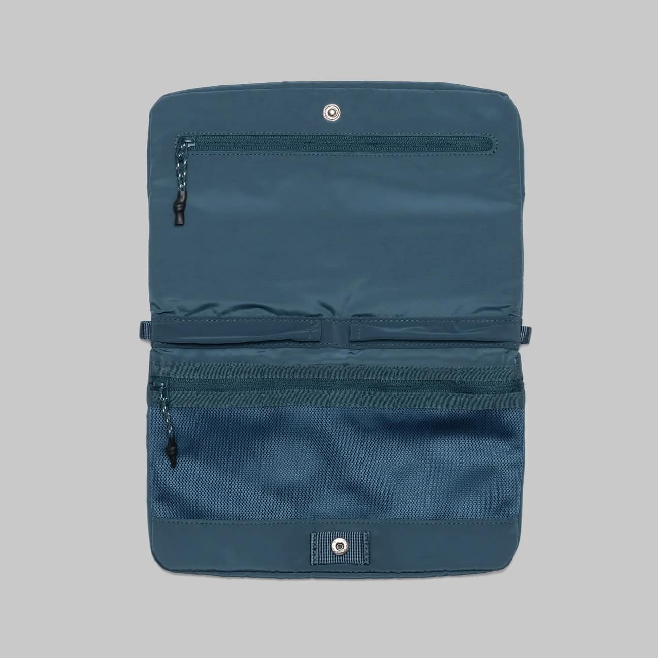 Topologie/トポロジー/Flat Sacoche Small Deep Teal/Tech Sateen SMALL