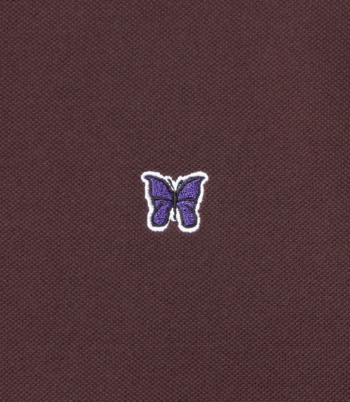 Needles/ニードルズ　Shawl Collar Polo - Cotton Pique　26ss-PURPLE- PURPLE S