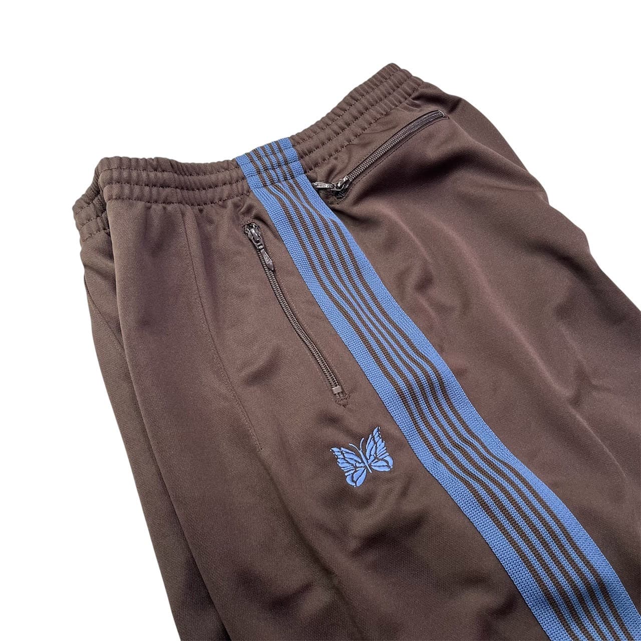 Needles/ニードルズ　BEAVER別注 H.D Track shorts - Poly Smooth　26SS -BROWN- BROWN XS
