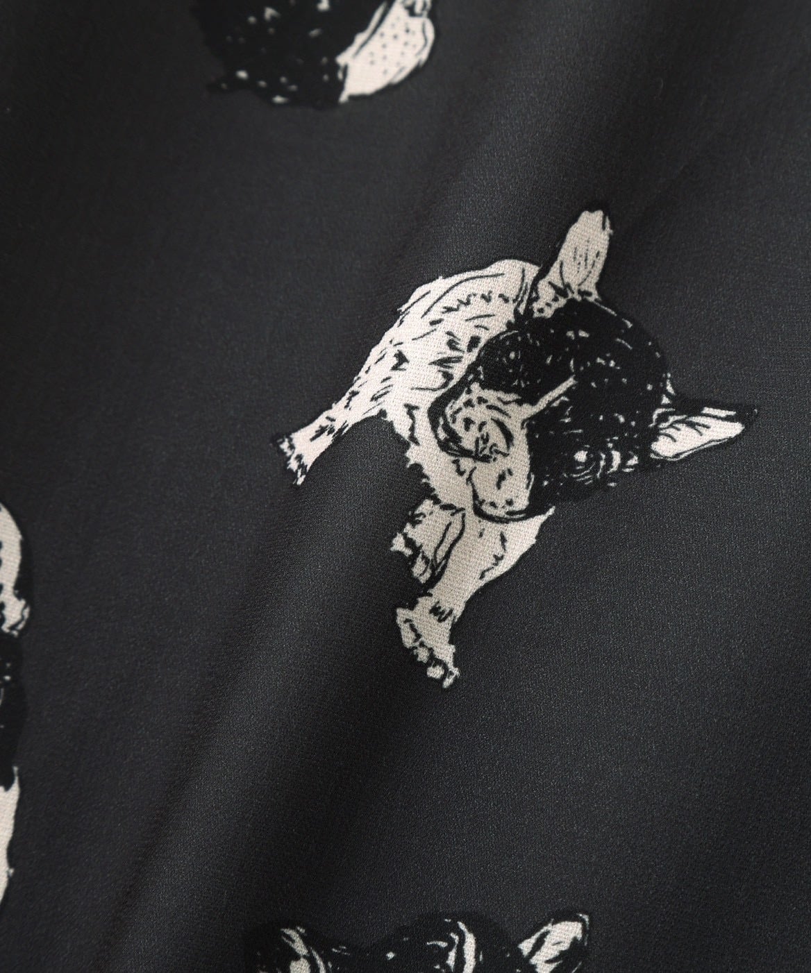 B omnivore/ビーオムニボー/DOG S/S SHIRT シャツ BLACK M
