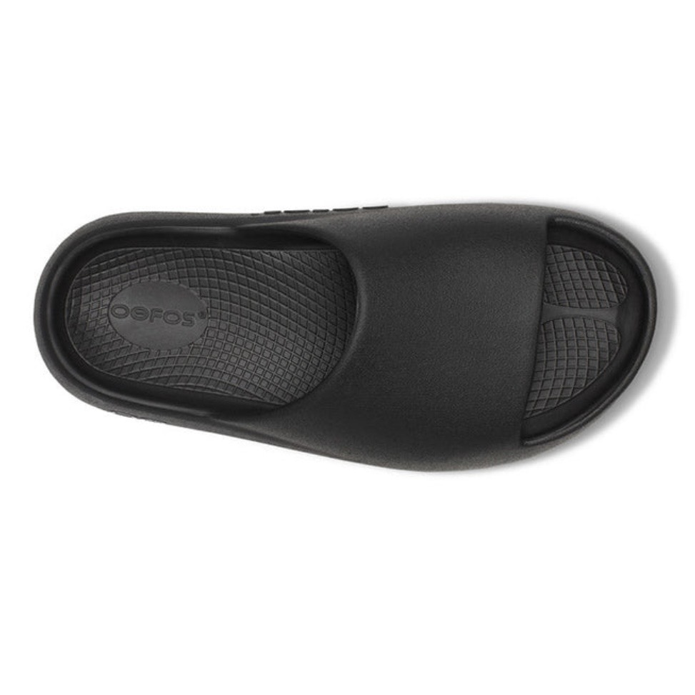 OOFOS/ウーフォス　OOAHH PLUS ウーアープラス　リカバリーサンダル BLACK 23cm