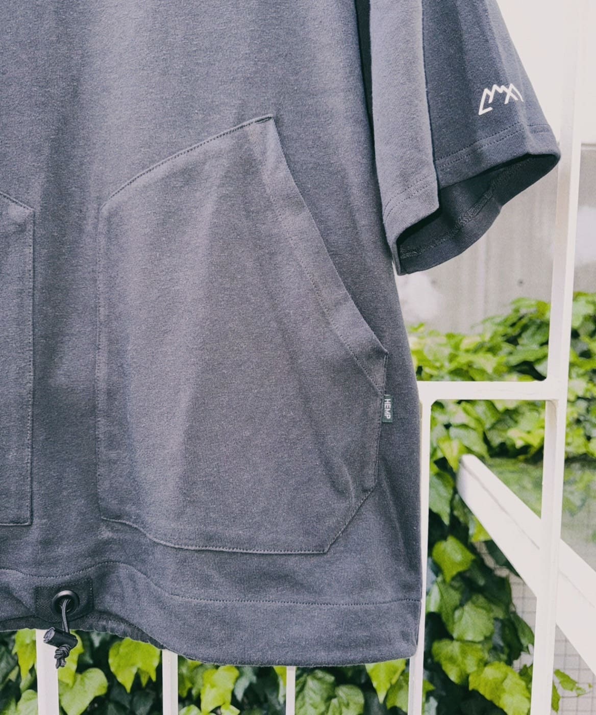 MANASTASH×CMF OUTDOOR GARMENT/マナスタッシュｘシーエムエフアウトドアガーメント/2 POCKET SLOW DRY TEE　Tシャツ BLACK M