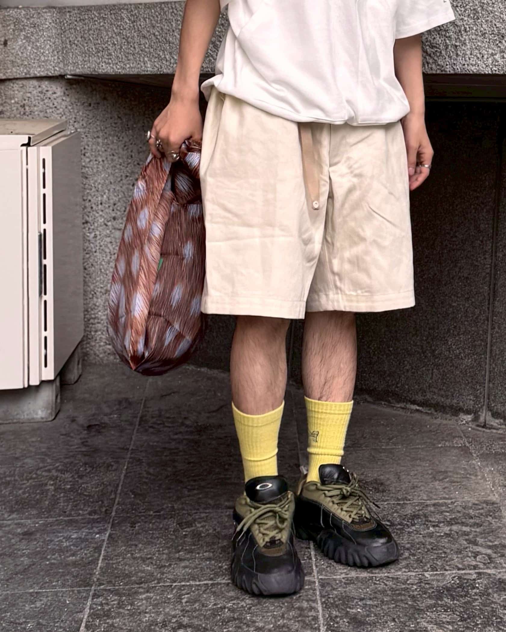 MANASTASH×CMF OUTDOOR GARMENT/マナスタッシュｘシーエムエフアウトドアガーメント/Guide shorts　ショーツ キナリ M
