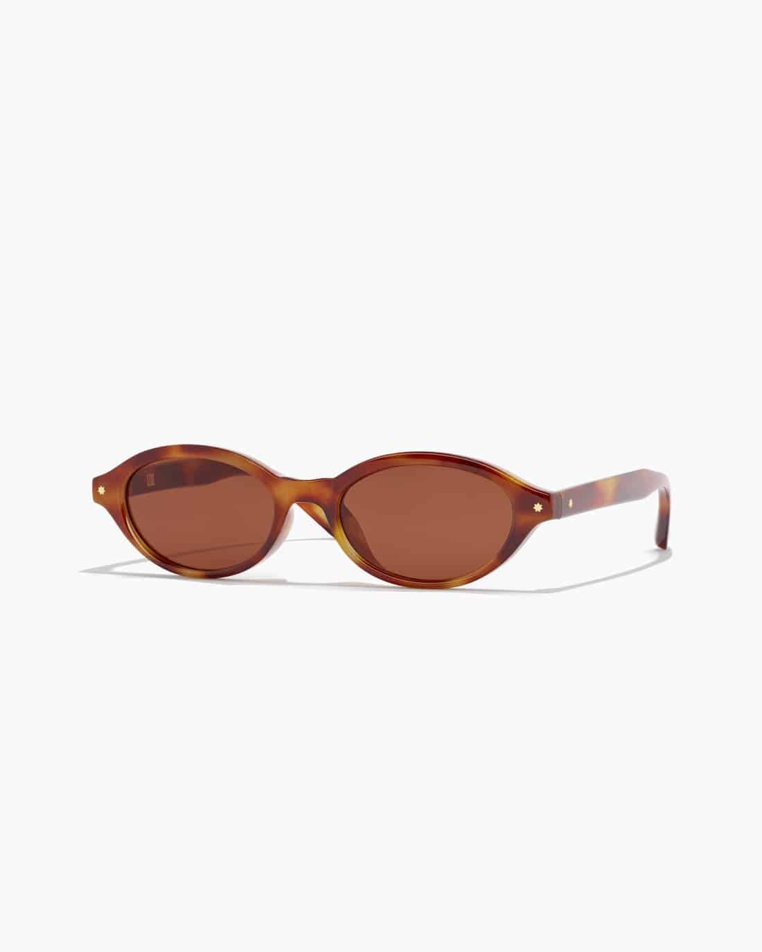 SZADE/エスザーデ/nolan ; maple tortoiseshell / cacao サングラス maple tortoiseshell / cacao FREE