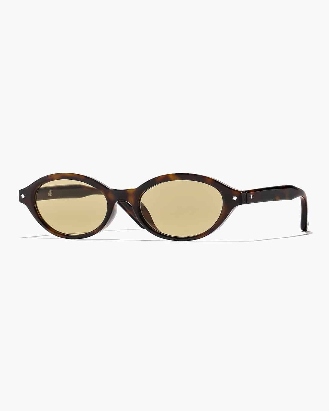 SZADE/エスザーデ/nolan ; mustard tortoiseshell / caper サングラス mustard tortoiseshell / caper FREE