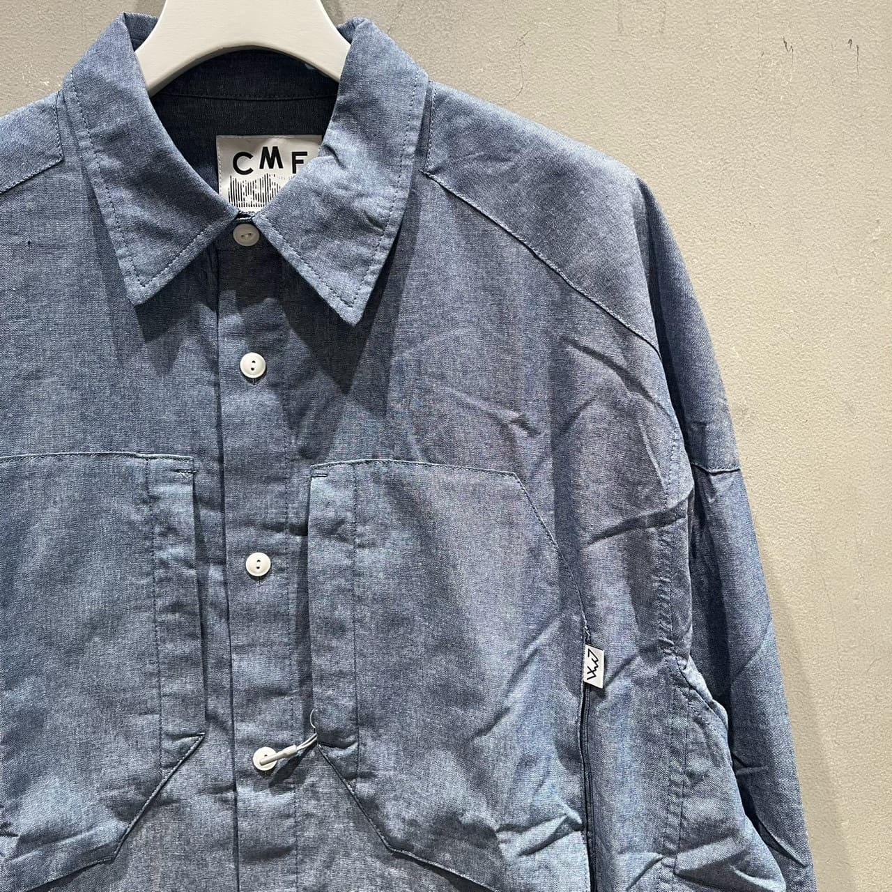 CMF OUTDOOR GARMENT/シーエムエフアウトドアガーメント/SHOOTING SHIRTS CMF2602-S05 BLUE M
